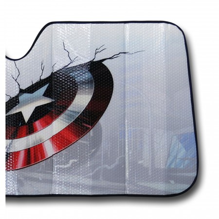 Captain America Car Shield Sunshade