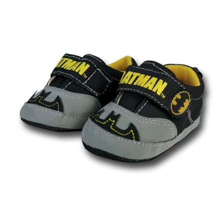 Batman Logo Soft Velcro Infant Shoes