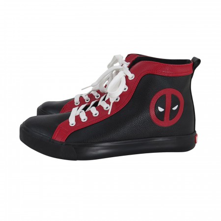 Deadpool Logo Men's High Top Sneakers