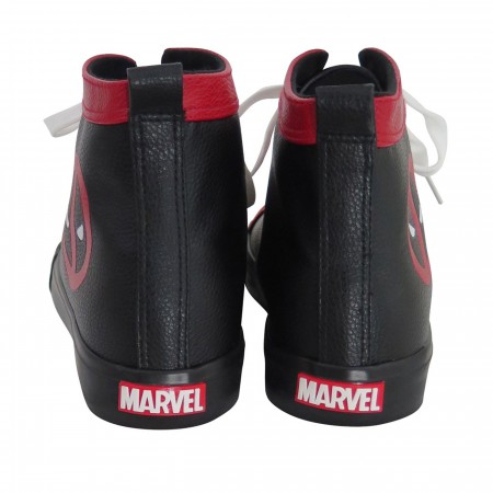 Deadpool Logo Men's High Top Sneakers