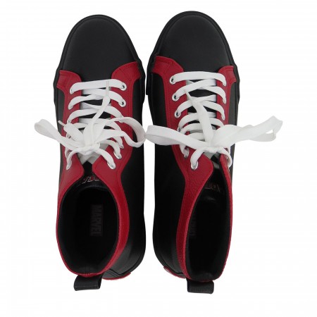 Deadpool Logo Men's High Top Sneakers