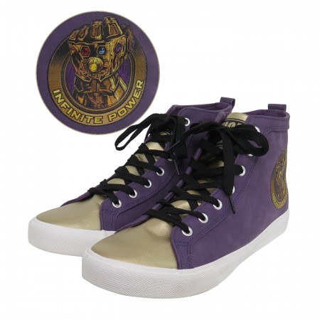 Thanos Infinity Gauntlet Men's High Top Sneakers