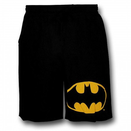 Batman Symbol Black Jam Shorts