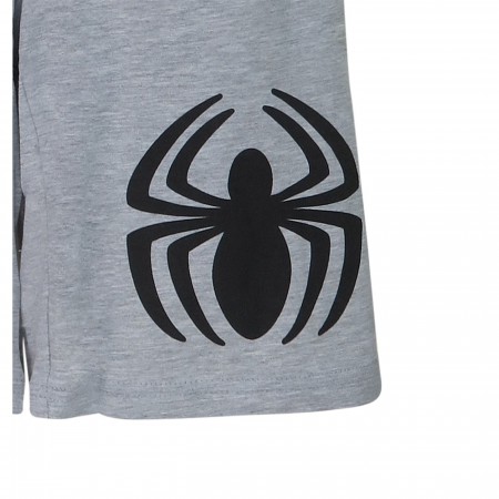 Spiderman Symbol Sweat Shorts