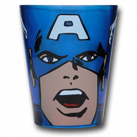 Marvel Set of Four Colored Shot Glasses