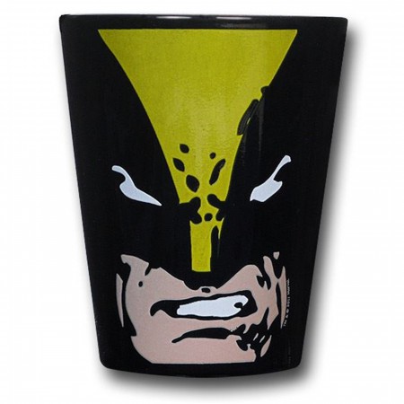 Marvel Set of Four Colored Shot Glasses