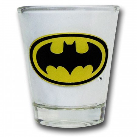 Justice League Symbol Shot Glass Set
