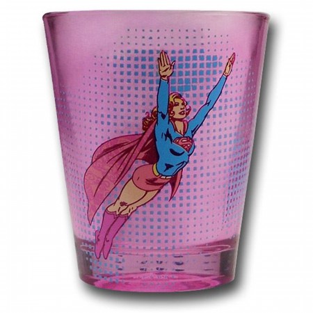 Supergirl Shot Glass