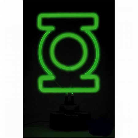 Green Lantern Symbol Mini Neon Sign