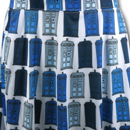 Doctor Who Tardis Women's Print Skirt