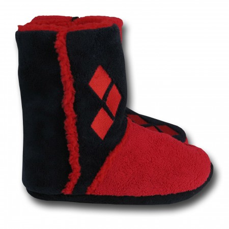 Harley Quinn Women's Boot Slippers