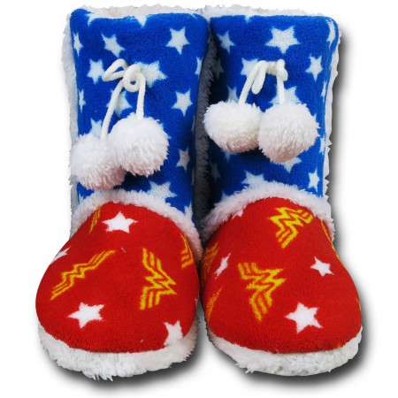 Wonder Woman Boot Slippers