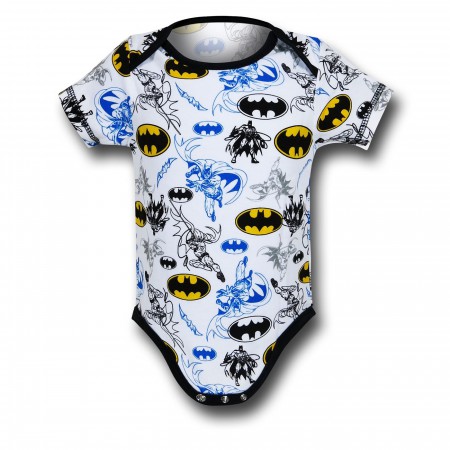 Batman Costume Infant Snapsuit 2 Pack
