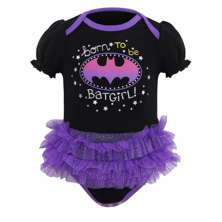 Batgirl Born to Be Snapsuit with Tutu