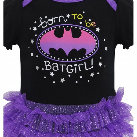 Batgirl Born to Be Snapsuit with Tutu