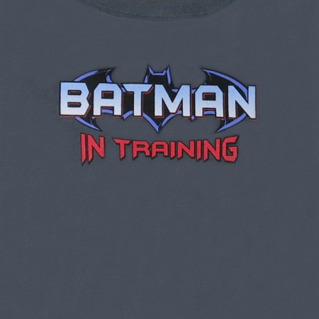 Batman In Training Grey Infant Snapsuit