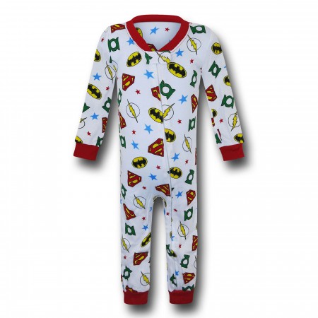 DC Comics Hero Symbols Infant Body Suit