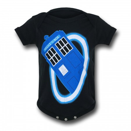 Doctor Who Time Warp Infant Snapsuit