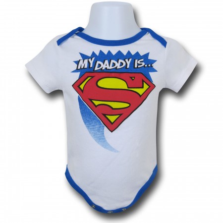 Superman Symbol Infant Snapsuit w/ Bloomers