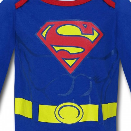 Superman Infant Costume Body Snapsuit