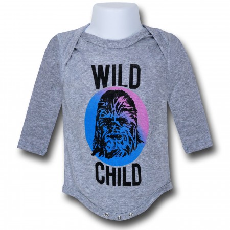 Star Wars Wild Child Long Sleeve Infant Snapsuit