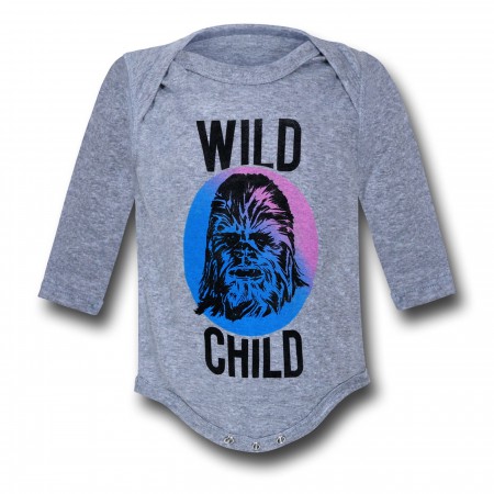 Star Wars Wild Child Long Sleeve Infant Snapsuit