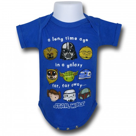 Star Wars Cute Heads Infant Snapsuit