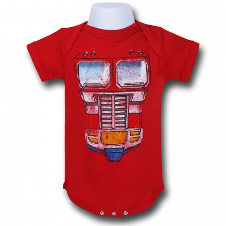 Transformers Optimus Costume Infant Snapsuit