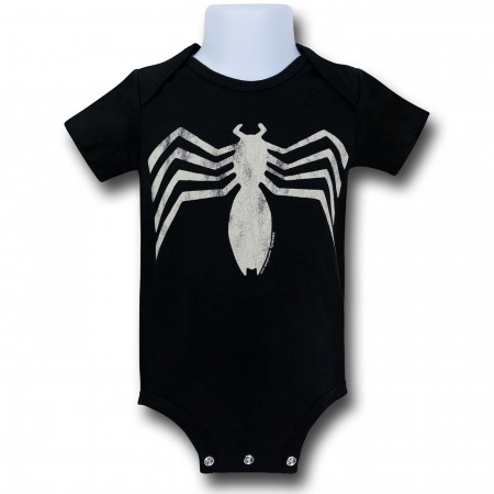 Venom Symbol Infant Snapsuit