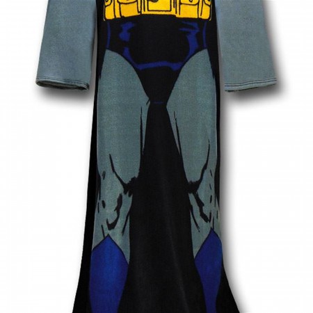 Batman Heroic Pose Snuggy Sleeved Blanket