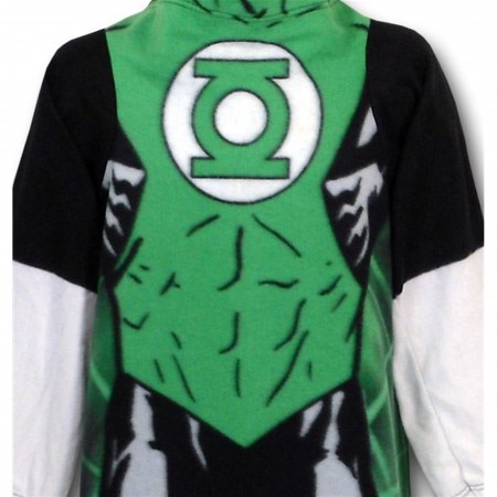 Green Lantern Costume Snuggy Sleeved Blanket