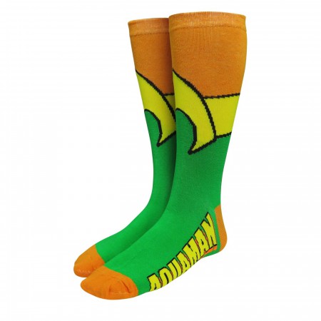Aquaman Costume Crew Socks