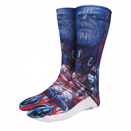 Avengers Infinity War Photoreal Sock 2-Pack