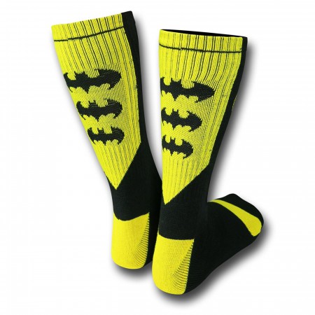 Batman Athletic Symbol Socks 2-Pack