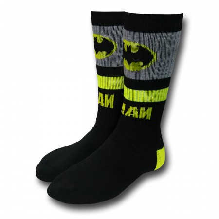 Batman Black and Yellow Socks 2-Pack