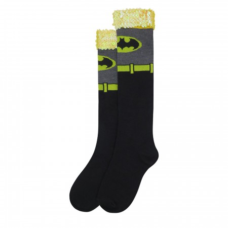 Batman Costume Women's Knee High Socks