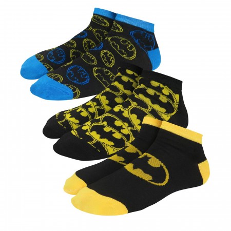 Batman Women's Low-Cut Sock 3 Pack