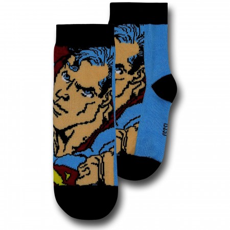 Batman Superman Justice League Toddler Socks 6-Pack