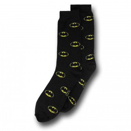 Batman Mini Symbols and Argyle Socks 2-Pack