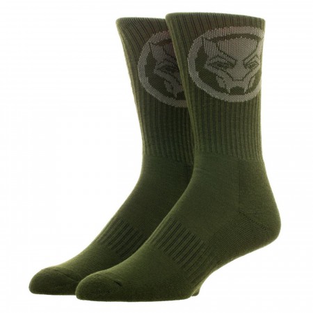 Black Panther Salute To Service Athletic Crew Socks