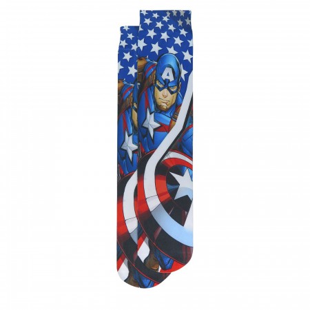 Captain America Photoreal Socks 2-Pack