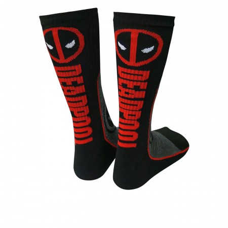 Deadpool Symbol Athletic Socks