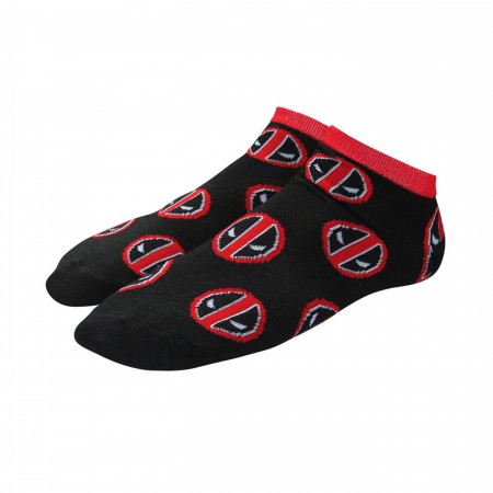 Deadpool Symbols Women's Low-Cut Sock 3 Pack