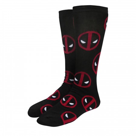 Deadpool Logo Crew Socks 2-Pack