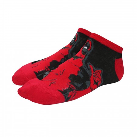 Deadpool Symbols Women's Socks 5 Pack