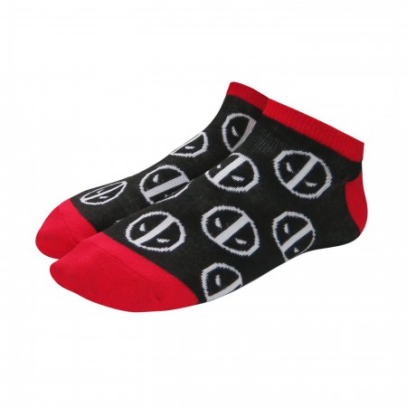 Deadpool Symbols Women's Socks 5 Pack