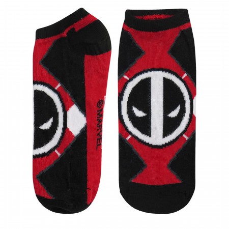 Deadpool Symbols Women's Socks 5 Pack