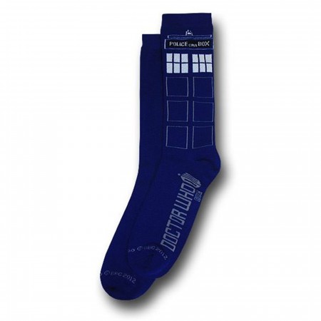 Doctor Who Tardis and Daleks Men's Socks 2-Pack