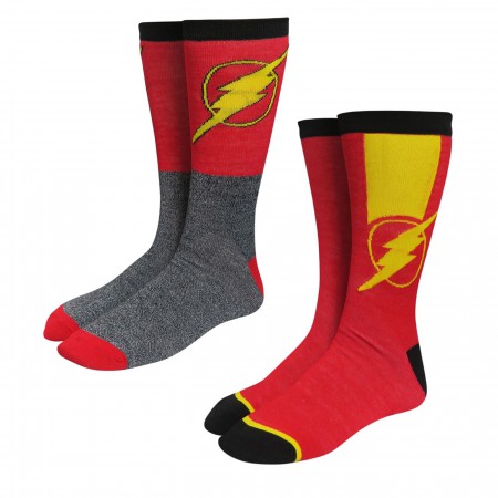 Flash Logo Speedsters Socks 2-Pack