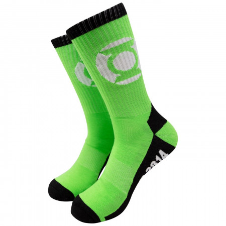 Green Lantern John Stewart Sector 2814 Athletic Socks